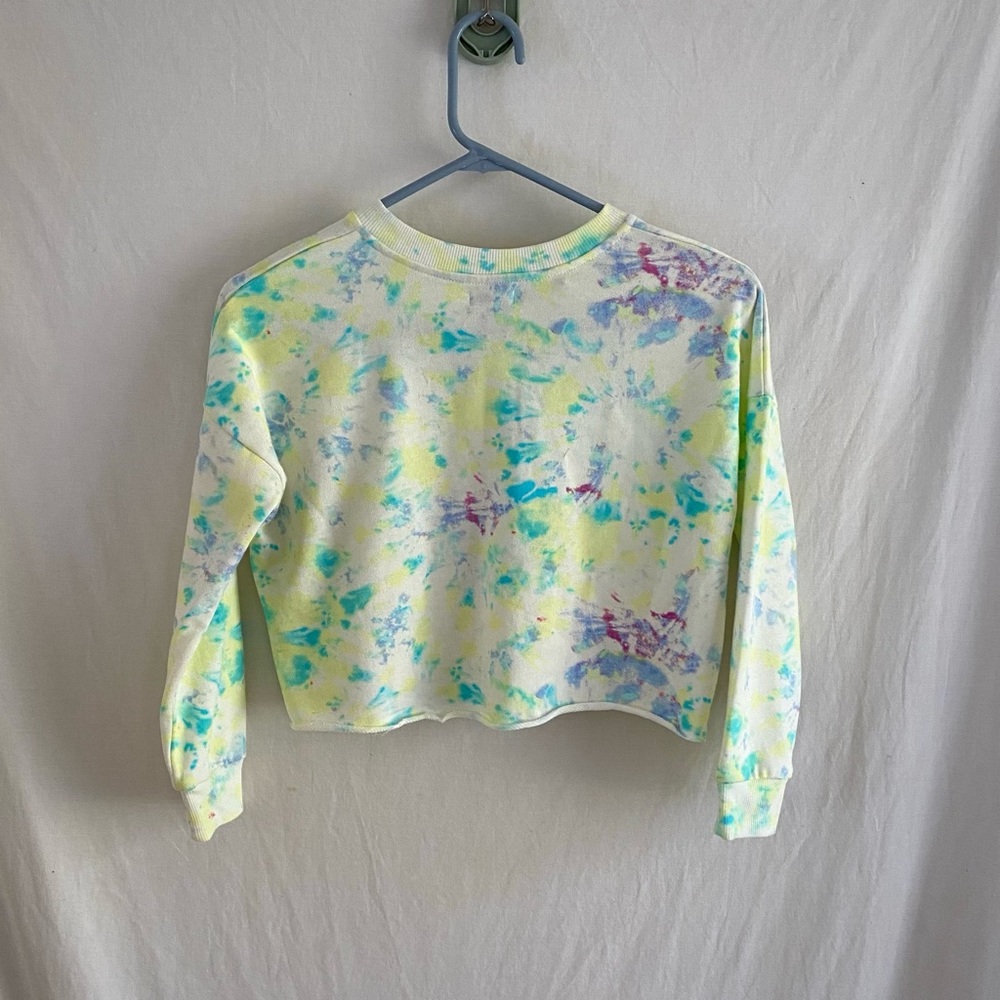 Tie Dye Crop Sweater - Picture 3 of 5